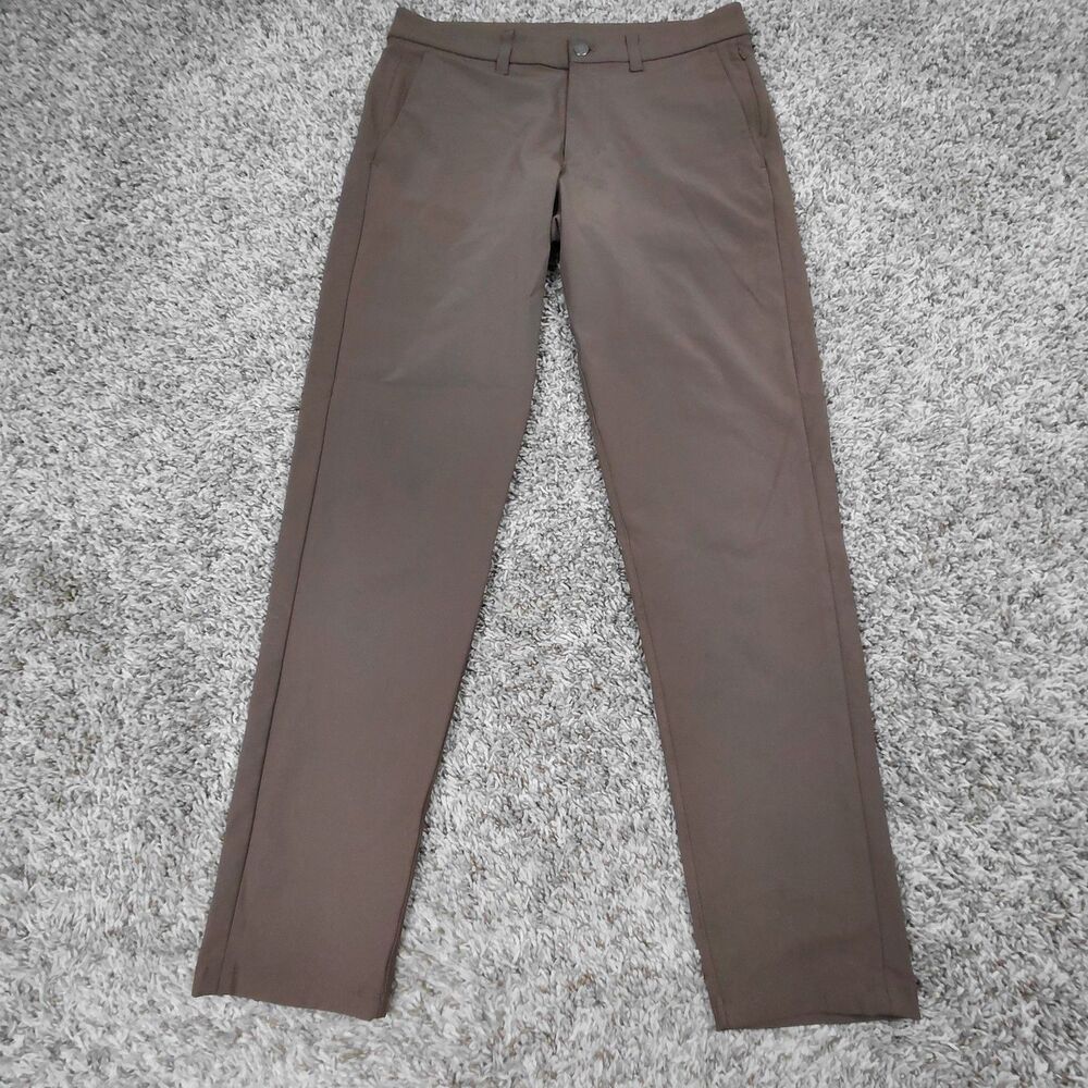 Lululemon Men's Brown Chino Pants - Classic Fit